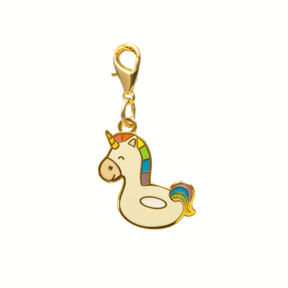 Unicorn Floatie Pet Charm
