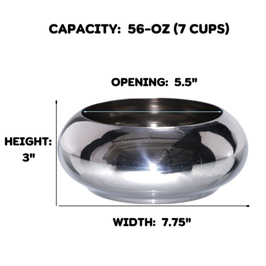 Unspill-A-Bowl 18/8 Stainless Steel