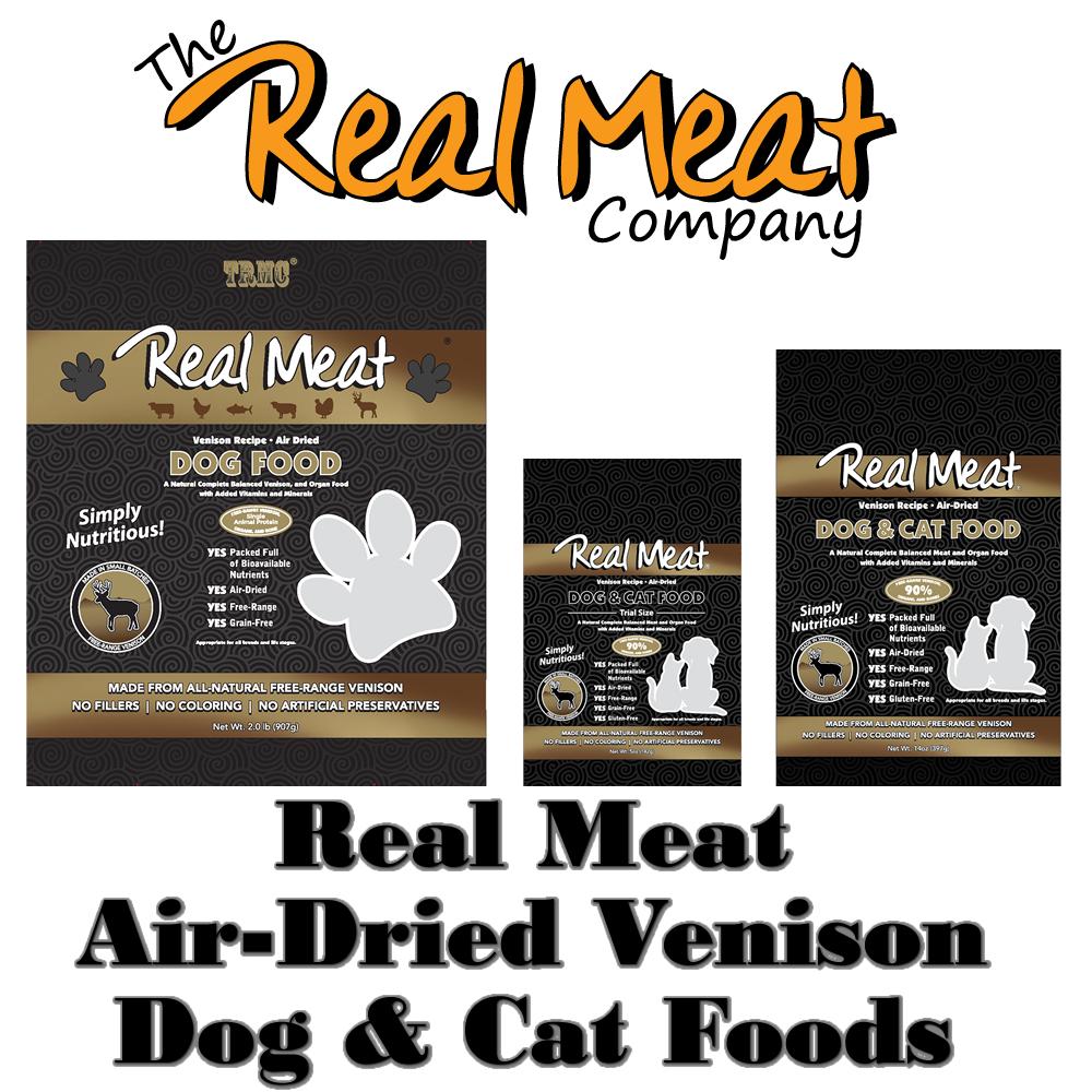 Real Meat Venison Dog Food Collection