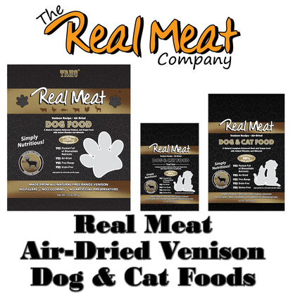 Real Meat Venison Dog Food Collection
