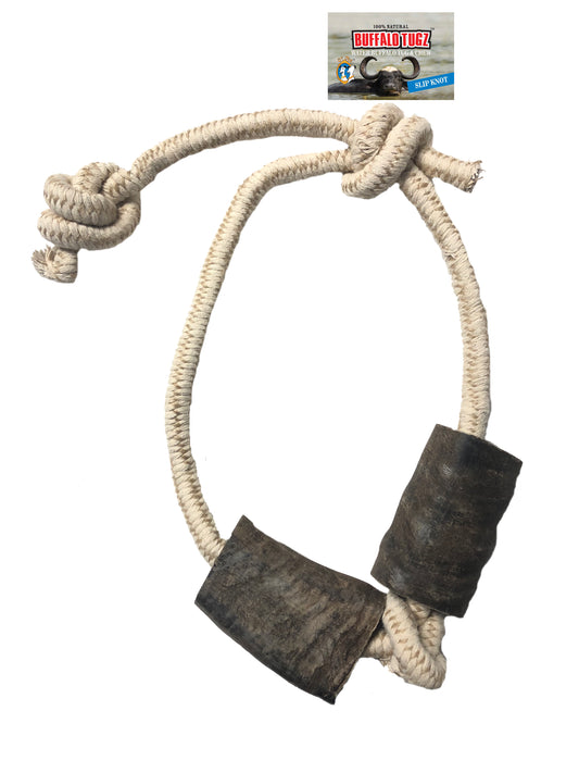 Buffalo Horn Rope Toy