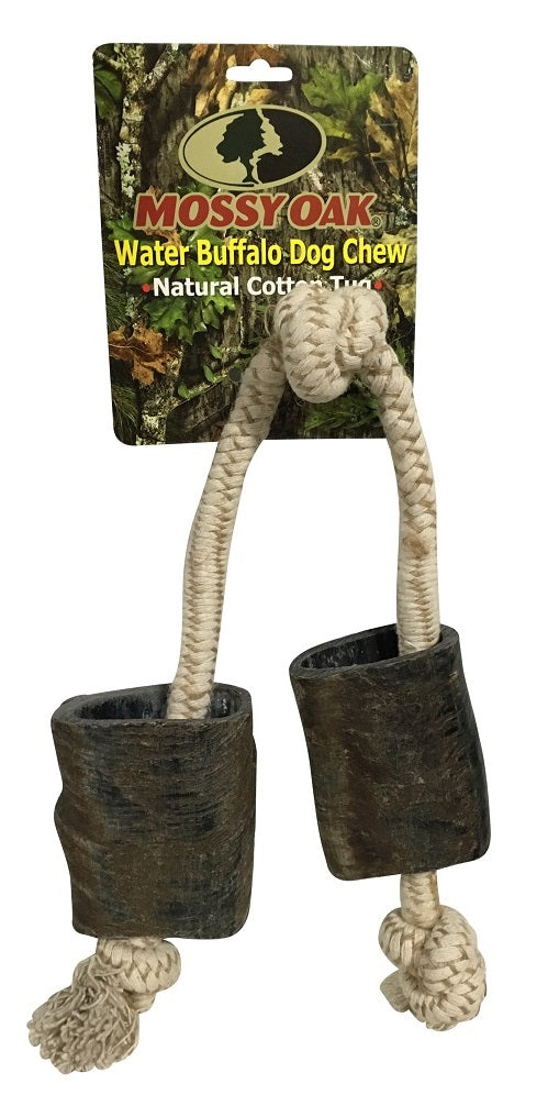 Mossy Oak Water Buffalo Horn Rope Toy