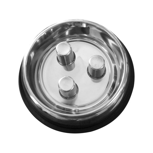 Brake-Fast Stainless Steel Non-Tip Bowl