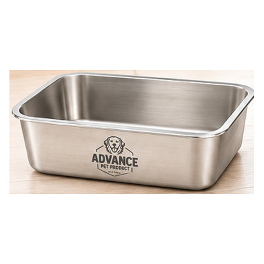 Advance Pet Product Stainless Steel Cat Litter Pan - Small