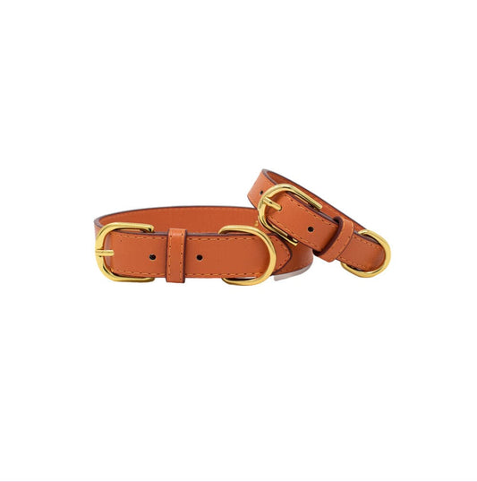 Ainsley Vegan Leather Dog Collar