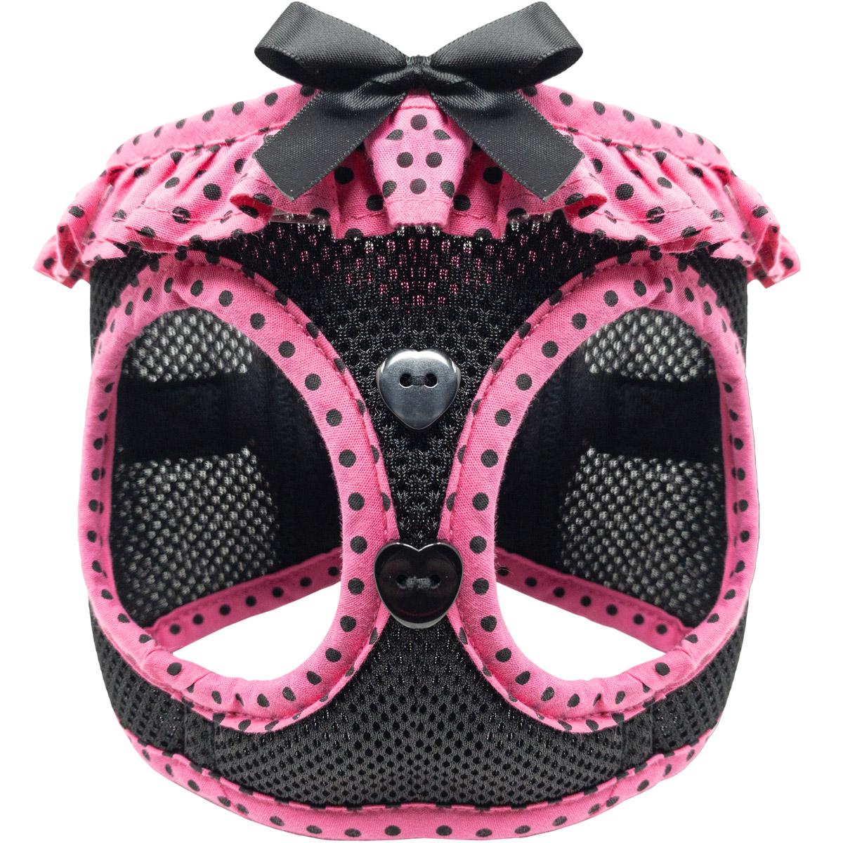 Hot Pink and Black Polka Dot