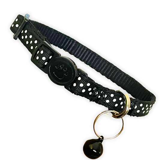 Polka Dot Cat Collar