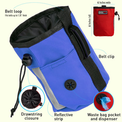 Beta Dog Treat Pouch + Built-In Waste Bag Dispenser