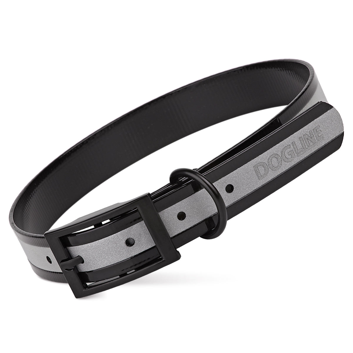 Biothane Translucent Reflective Dog Collar