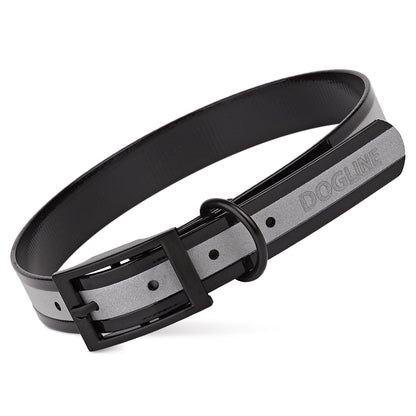 Biothane Translucent Reflective Dog Collar
