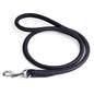 Soft Leather Round Dog Lead