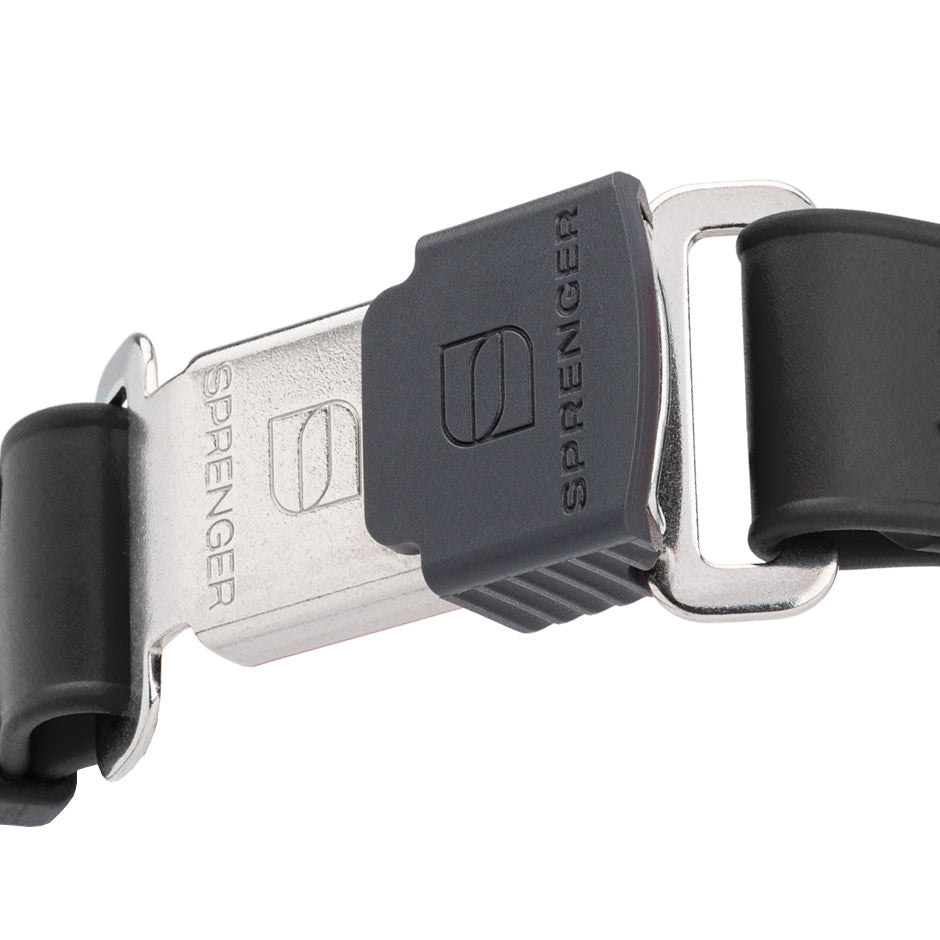Herm Sprenger - ClicLock Safety Fastener for Flat-Style Collars - Stainless Steel