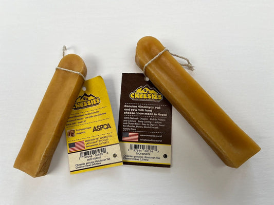Cheesies genuine Himalayan yak cheese dog chews