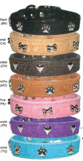 Signature Leather Suede Collars
