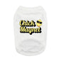 Fun T-Shirt - Chick Magnet Dog Shirt - White