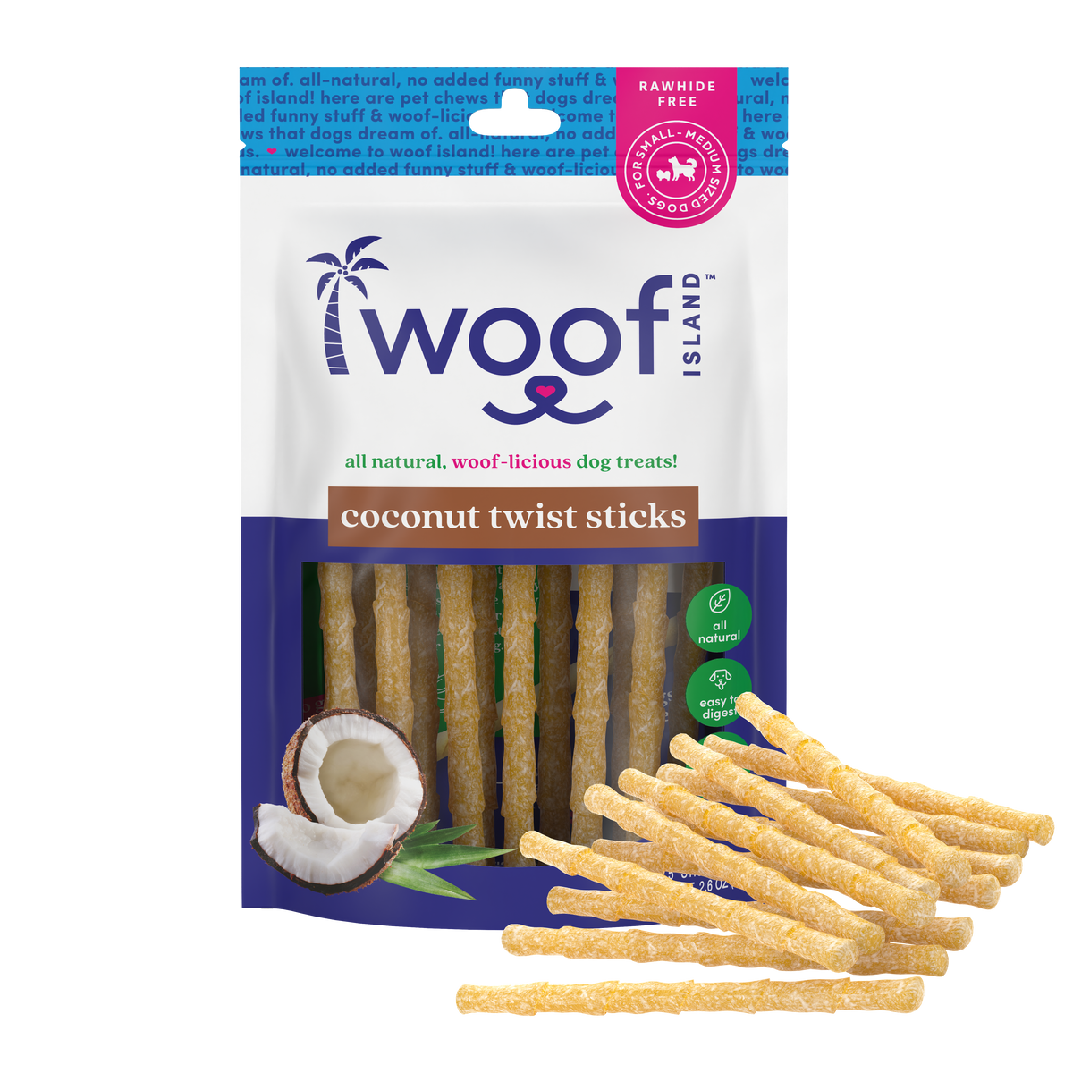 Coconut Twist (Single Piece)