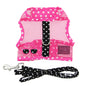 Sunglasses Pink and Black Polka Dot