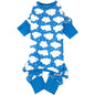 Cuddle Pup Pajamas - Fluffy Clouds - Blue