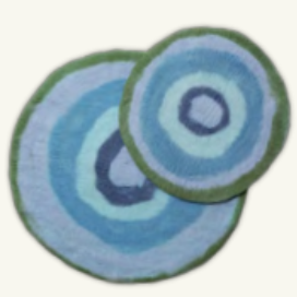 Agate cat mats