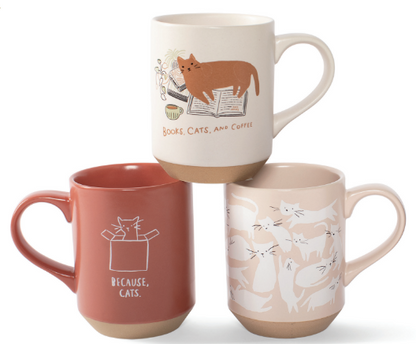 STONEWARE NEW YORK MUGS