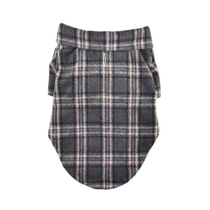 Dark Gray & Pink Plaid
