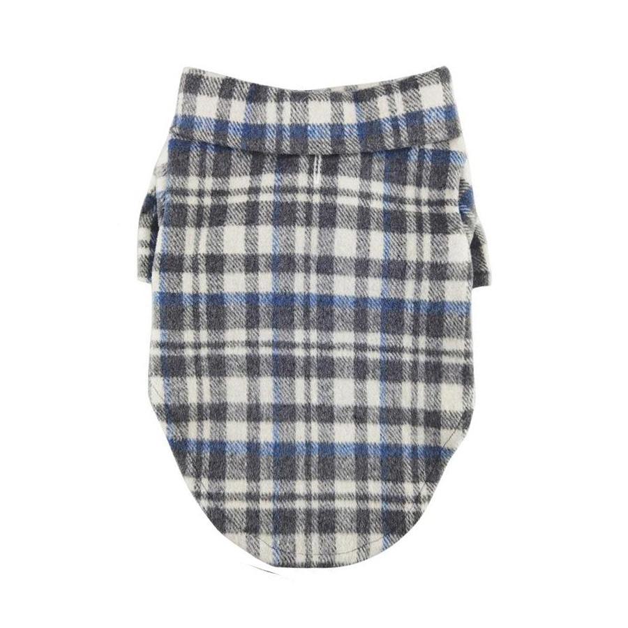 Gray & Blue Plaid
