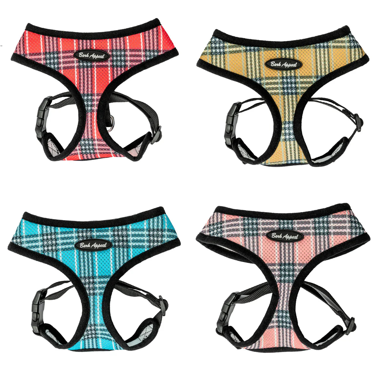 Breathe EZ Mesh Pull-Over Harness - Plaid & Camo