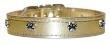 Signature Leather Metallic Collar (Plain)
