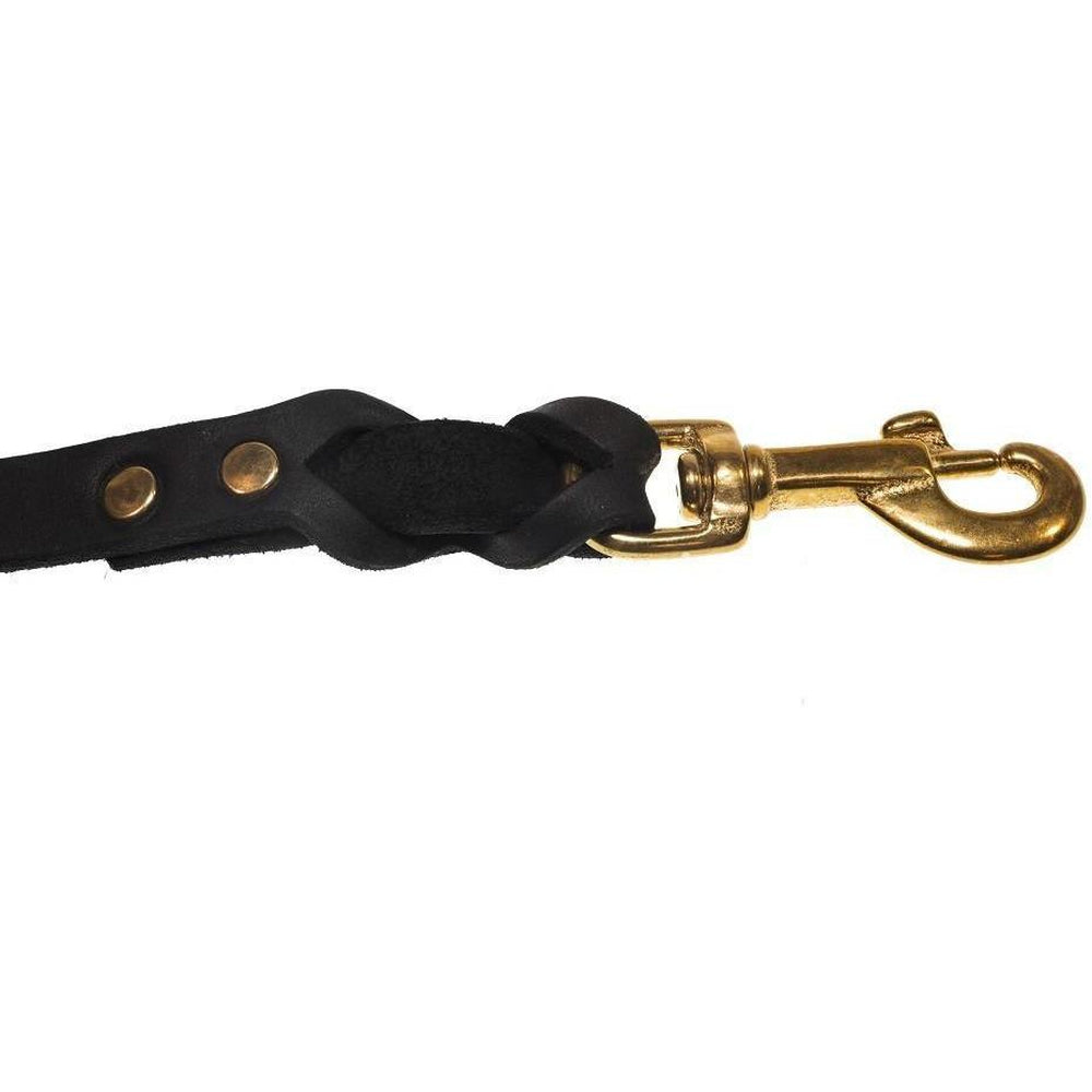 Viper Leather Working Dog Lead