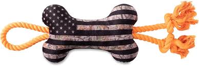 CAMO UP AMERICA PLUSH DOG TOY Case of 4