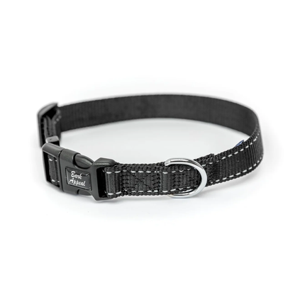 Reflective Trimmed Nylon/Poly Collar