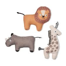FEELING WILD MINI TOY SET OF 3 Case of 4