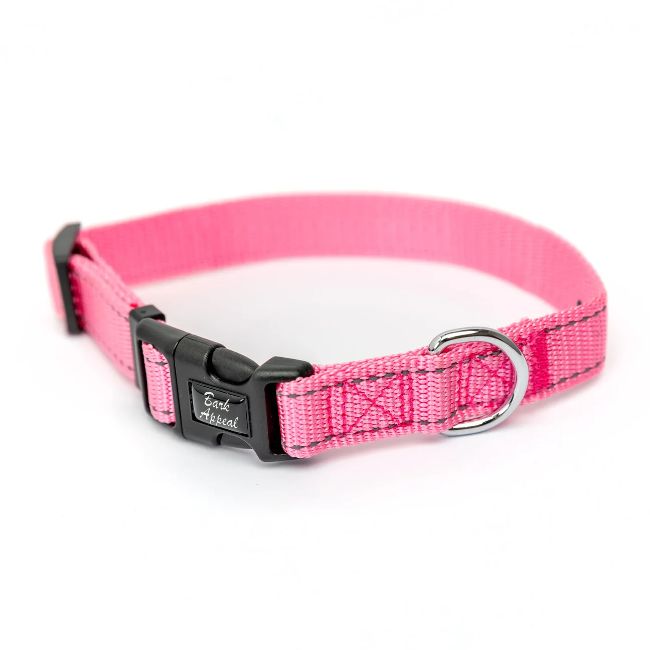 Reflective Trimmed Nylon/Poly Collar