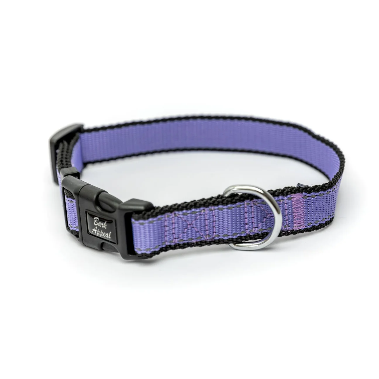 Reflective Trimmed Nylon/Poly Collar