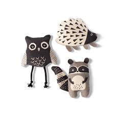 WILD ONES SET CANVAS MINI TOYSET OF 3 Case of 4