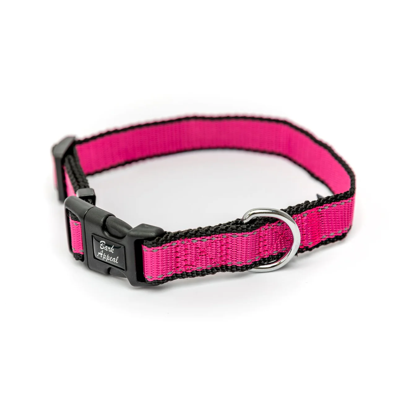 Reflective Trimmed Nylon/Poly Collar