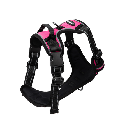 Reflective Control Harness Solids and Tan Plaid