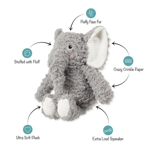 LOVE YOU A TON PLUSH DOG TOY Case of 4