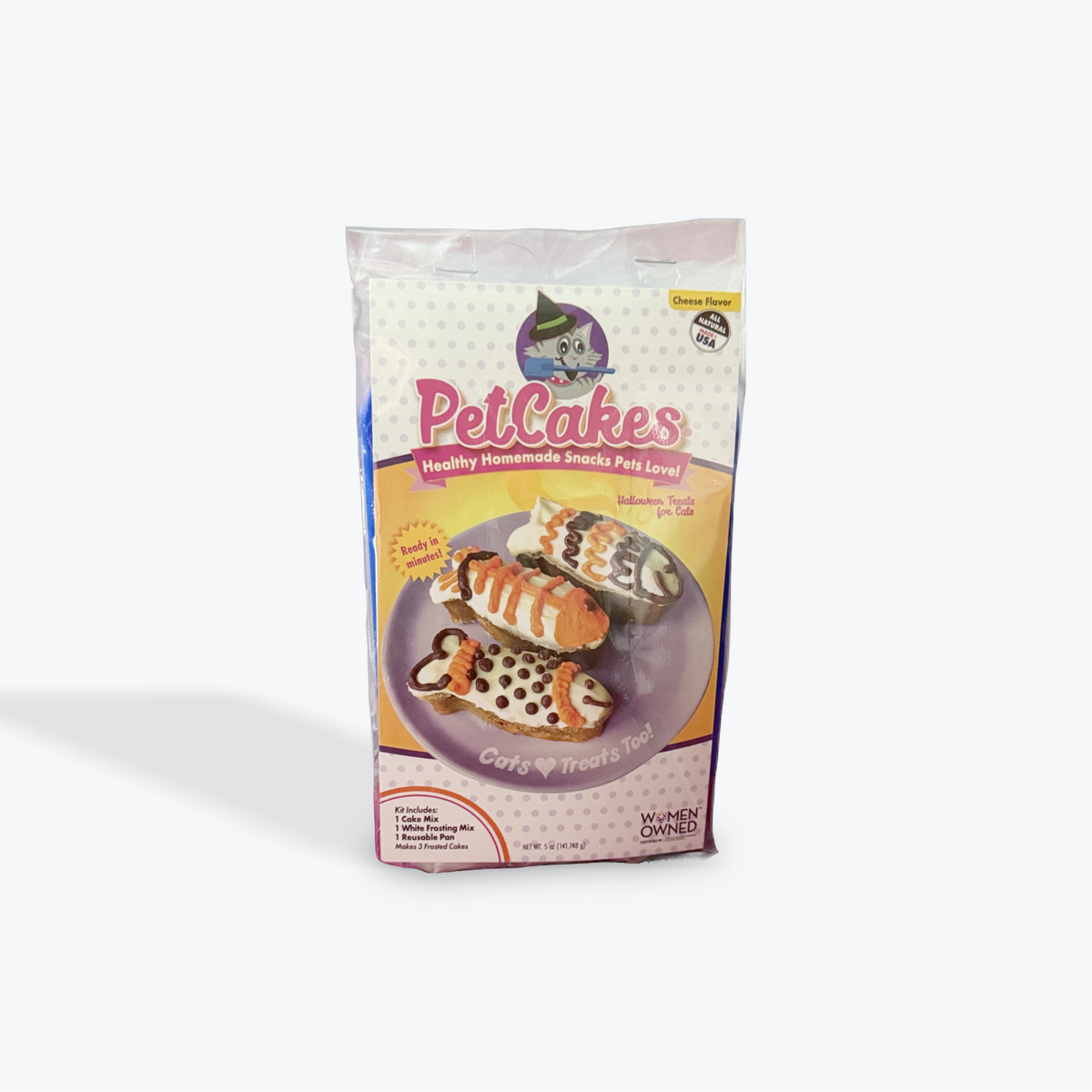 PetCakes Cat Halloween Kit - Cheese flavor (PHC-CH)