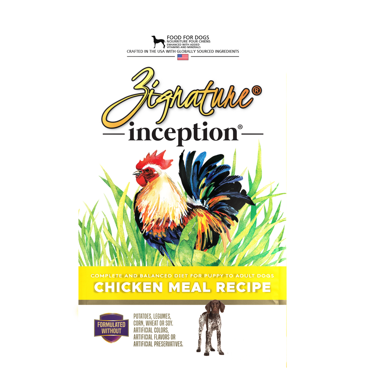 Inception Chicken Formula Dry Dog Food