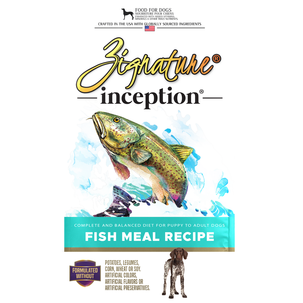 Inception Fish Formula Dry Dog Food