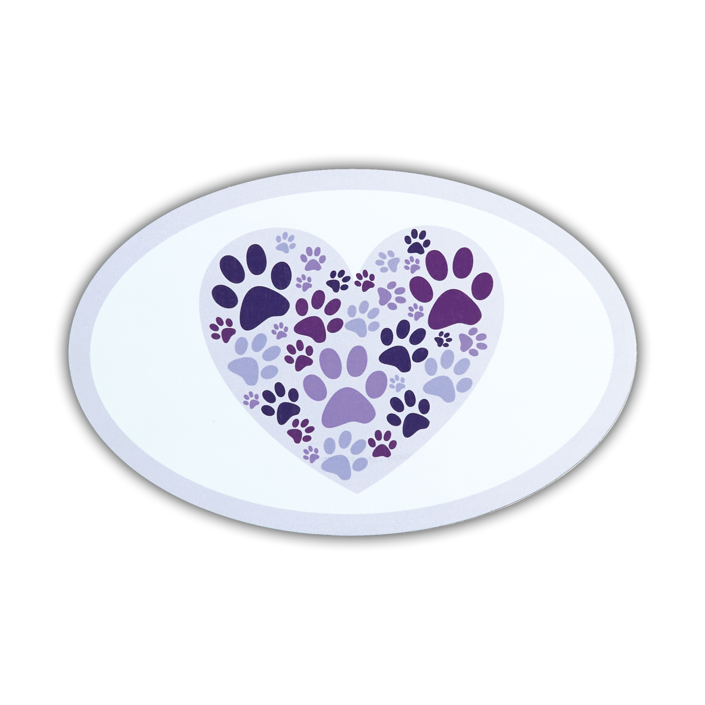 Oval Flexible Magnet (Pack of 4)