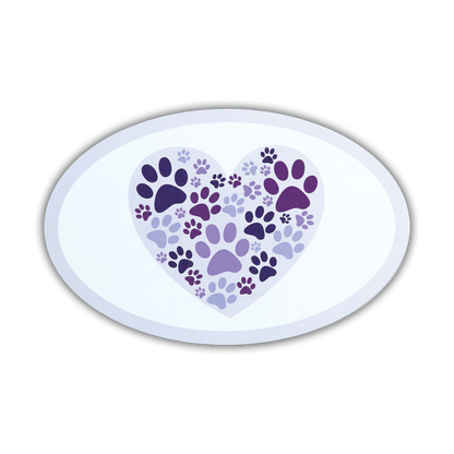 Oval Flexible Magnet (Pack of 4)