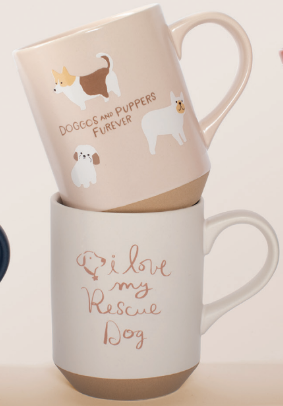 STONEWARE NEW YORK MUGS