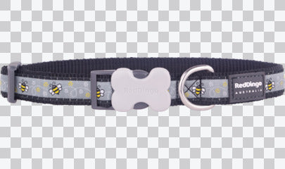 Buckle Bone Dog Collars - Design - Bumble Bee