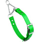 Biothane Adjustable Martingale Dog Collar with Metal Buckle