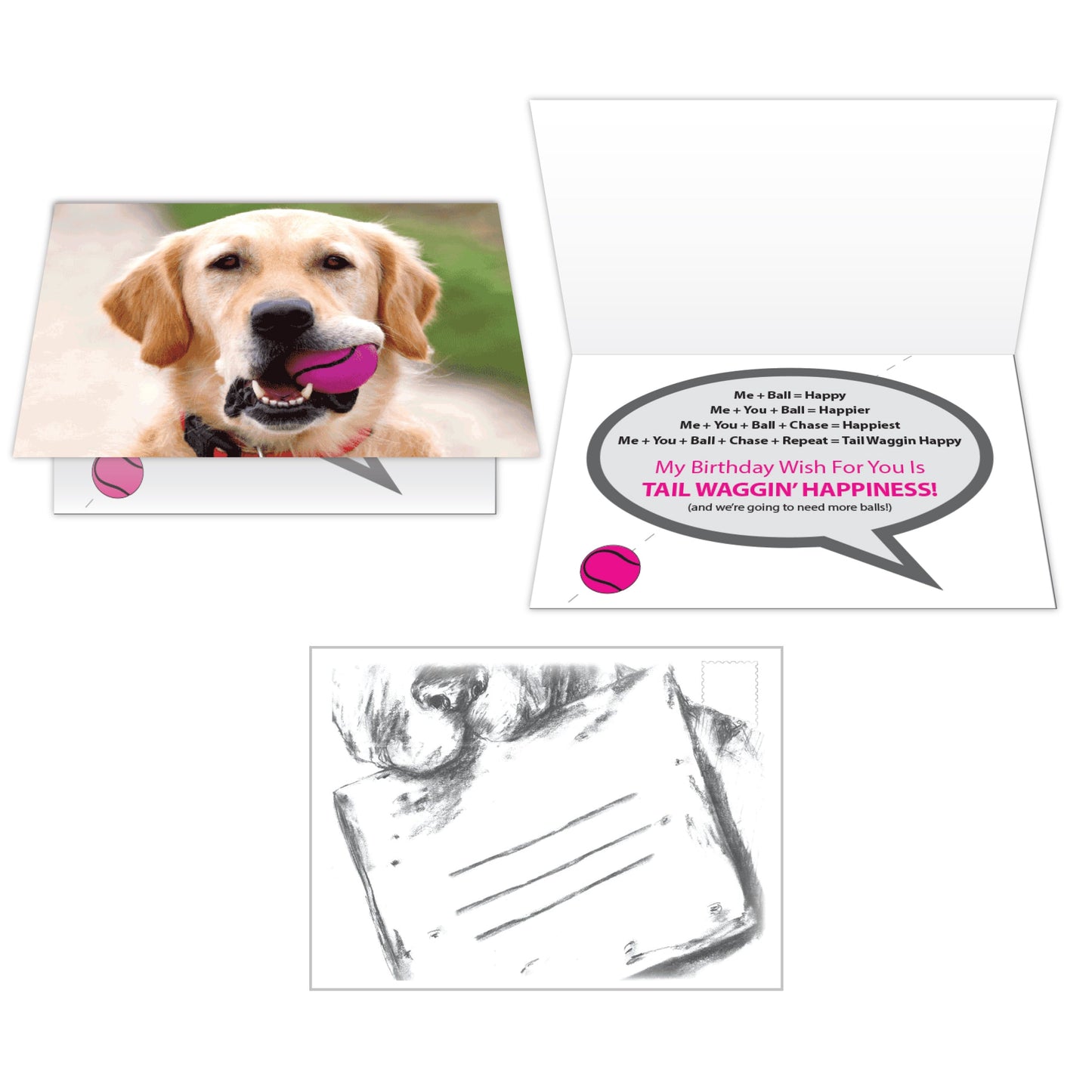 Birthday Cards (Pack of 6)