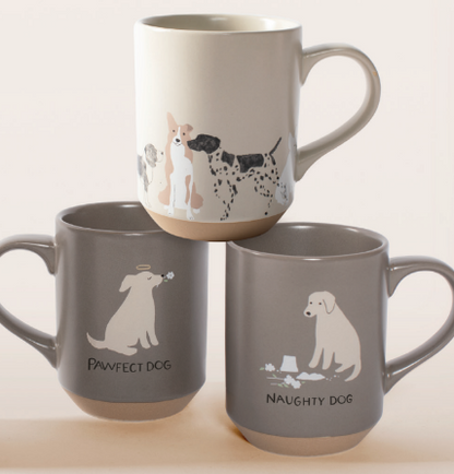 STONEWARE NEW YORK MUGS