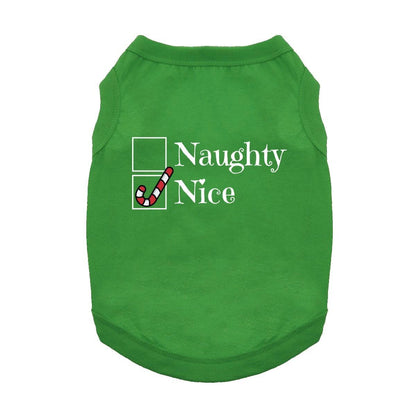 Fun T-Shirt - Nice Dog Shirt - Green