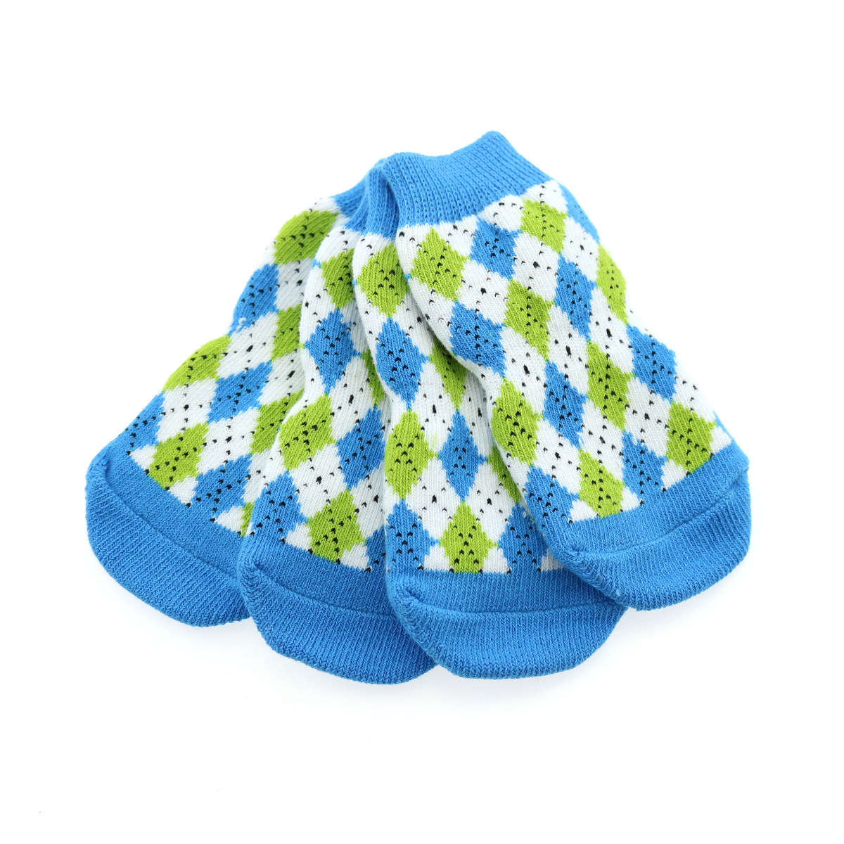 Blue and Green Argyle